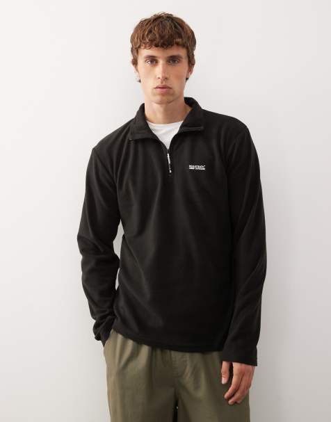 Regatta – Thompson – Fleece-Pullover in Schwarz - view 1