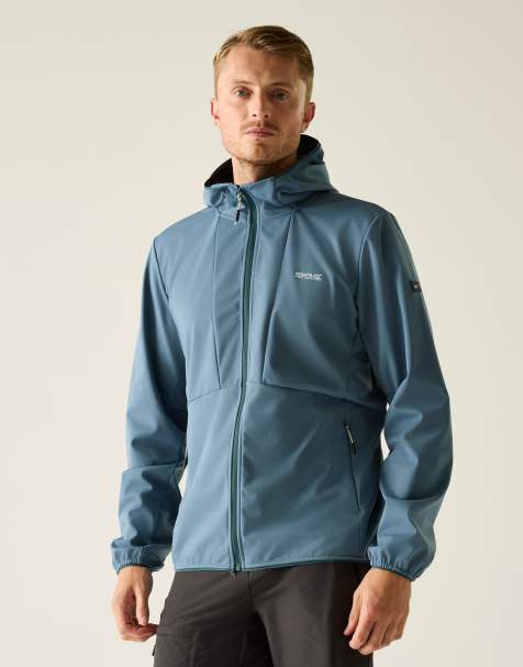 Regatta – Tredmoor – Atmungsaktive Softshell-Jacke in China-Blau - view 1
