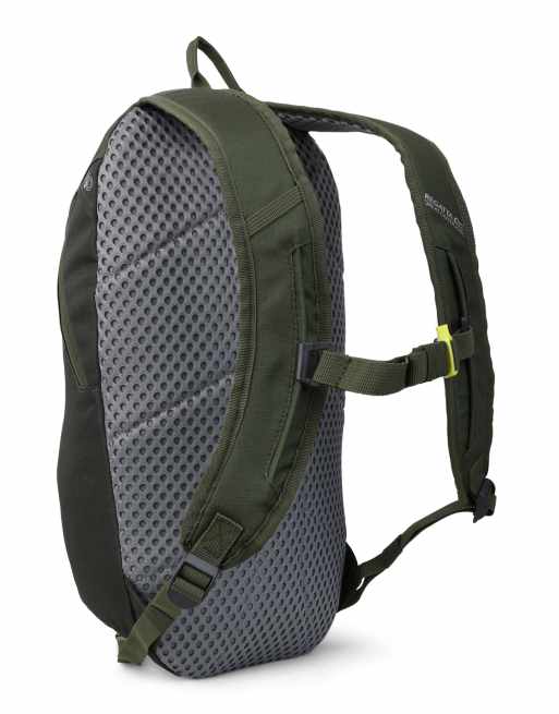 Regatta V2 20 l sac à dos kaki foncé trèfle à quatre feuilles, 3 de 7