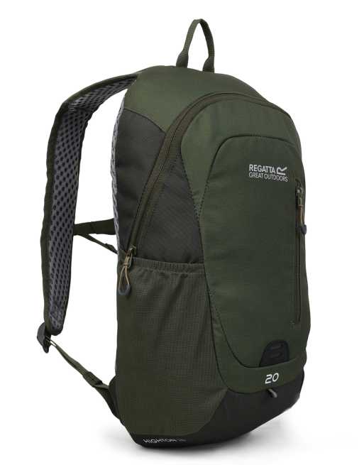 Regatta V2 mochila de 20 l en caqui oscuro trébol de cuatro hojas, 2 de 7