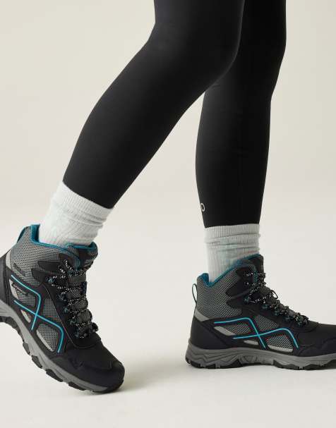 Regatta Vendeavour waterproof boots in black deep lake - view 1