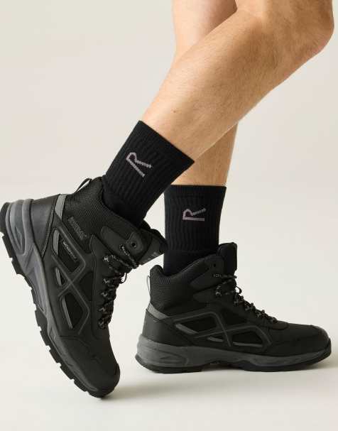 Regatta Vendeavour Waterproof Walking Boots in black - view 1