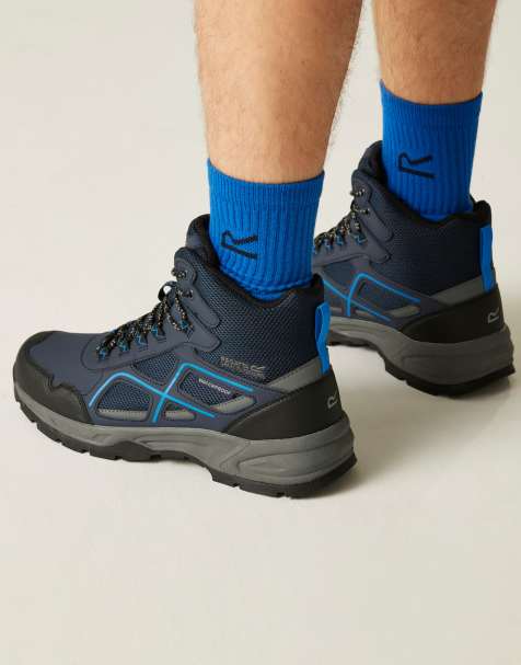 Regatta Vendeavour Waterproof Walking Boots in blue - view 1