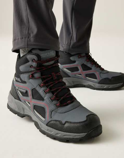 Regatta Vendeavour Waterproof Walking Boots in grey - view 1