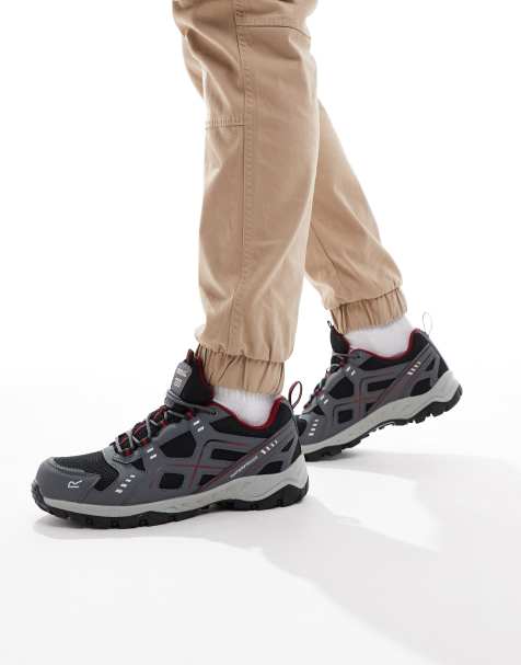 Regatta Vendeavour waterproof walking shoes in grey - view 1