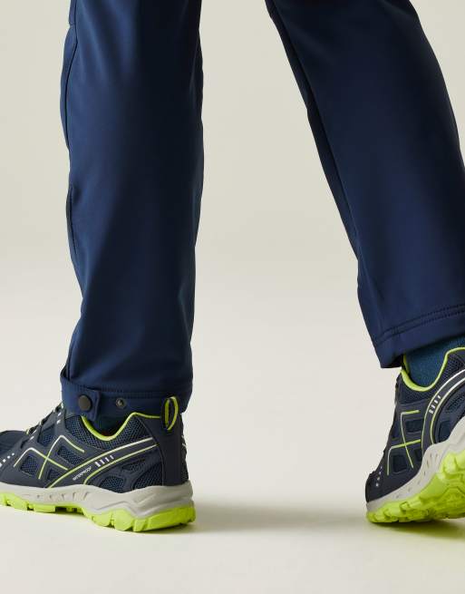 Regatta Vendeavour waterproof walking shoes in navy lime punch, 4 of 4
