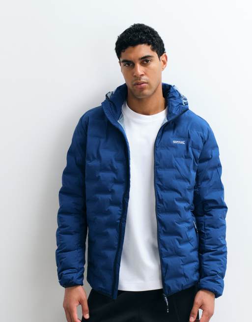 Regatta Waterproof astrel quilted jacket in aviator blue, 5 of 5