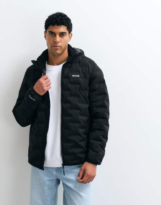 Regatta Waterproof astrel quilted jacket in black, 5 of 5