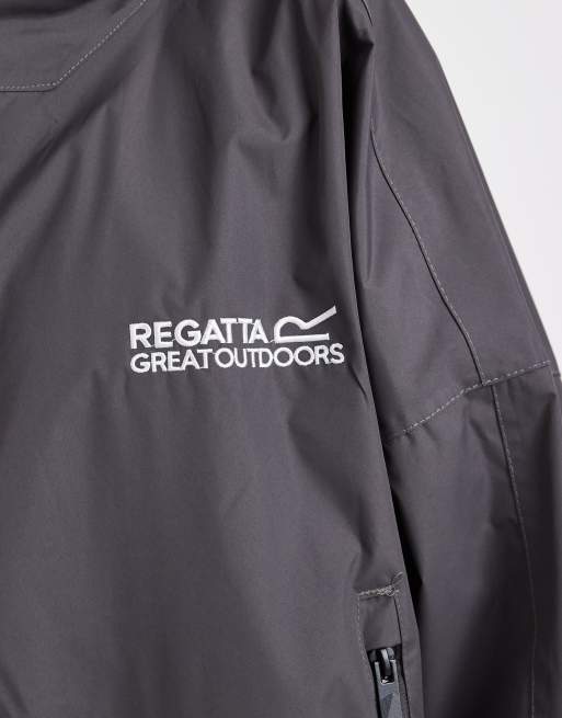 Regatta Waterproof changing robe in iron, 4 of 4