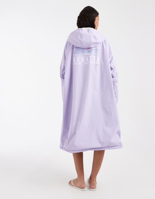 Regatta Waterproof changing robe in pansy, 4 of 4