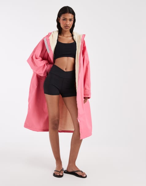 Regatta Waterproof changing robe in pink lemonade - view 1