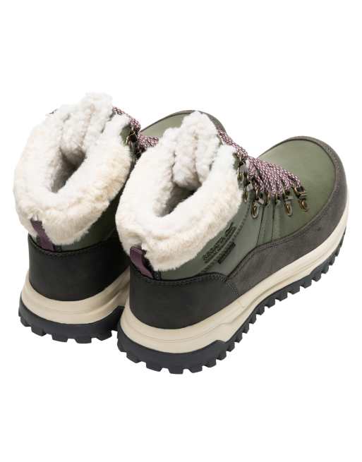 Regatta Waterproof elbourne boots in dark khaki fig, 6 of 7