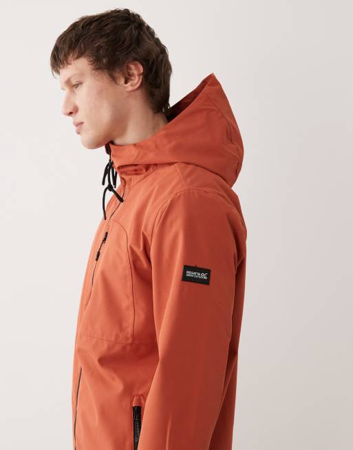 Regatta Waterproof frankie jacket in brick, 4 of 5
