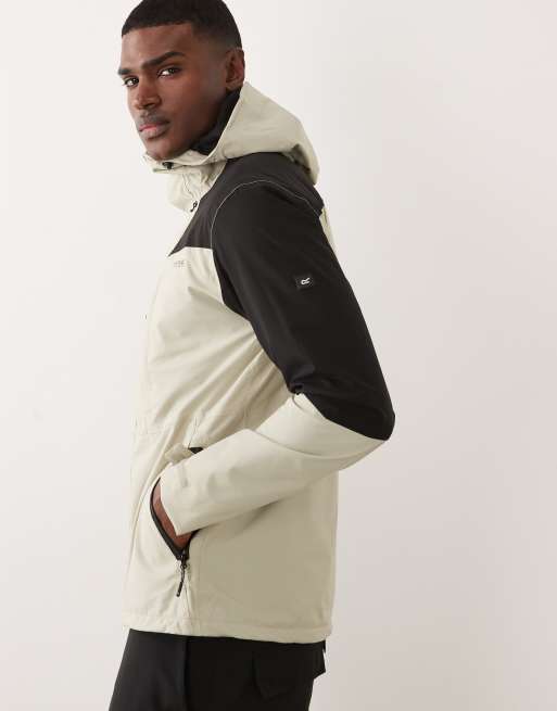 Regatta Waterproof freesdale hooded jacket in abbeystone, 5 of 5