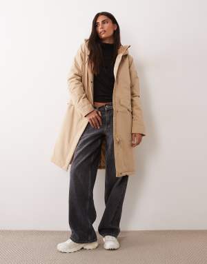 Regatta Waterproof hooded ramona insulated jacket in barleycorn