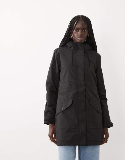 Regatta Waterproof hooded sophia insulated jacket in black - view 1