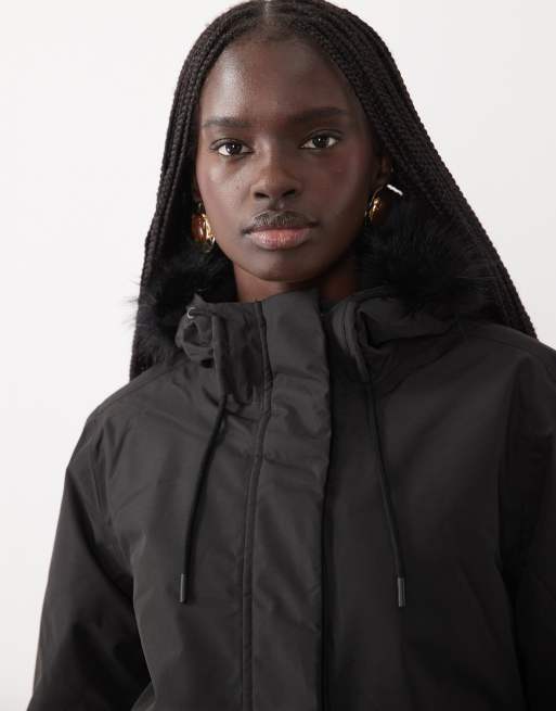 Regatta Waterproof hooded sophia insulated jacket in black, 3 of 4