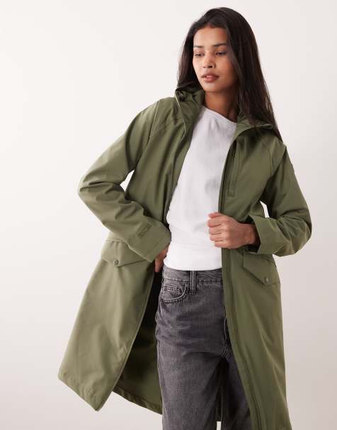 Regatta Waterproof levita hooded jacket in four leaf clover