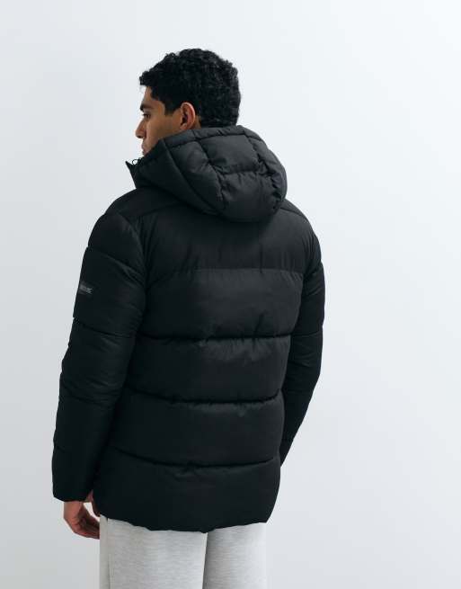 Regatta Waterproof marek short quilted jacket in black pineneedle, 2 of 5