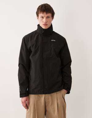 Regatta Waterproof matt ii shell jacket in black