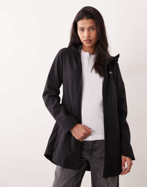 Regatta Waterproof natalina hooded jacket in black - view 1
