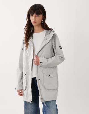 Regatta Waterproof Norana Hooded Jacket In White