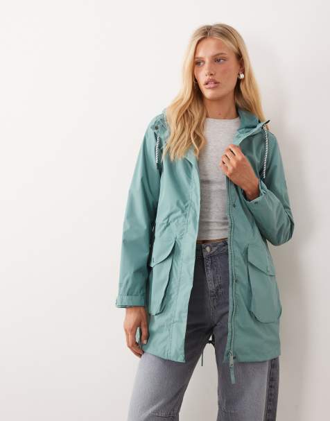 Regatta Waterproof norana hooded jacket in ivy moss - view 1