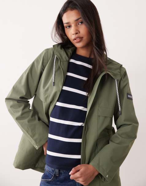 Regatta Waterproof orlea hooded jacket in four leaf clover