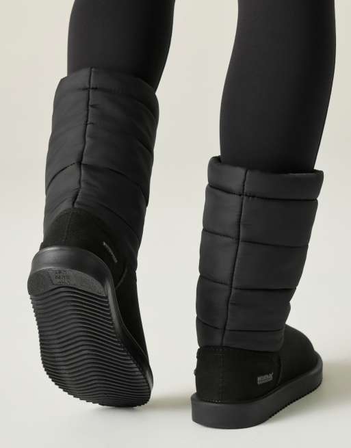 Regatta Waterproof risley baffle mid boots in black, 4 of 7