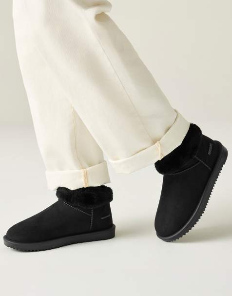 Regatta Waterproof risley short borg boots in black - view 1