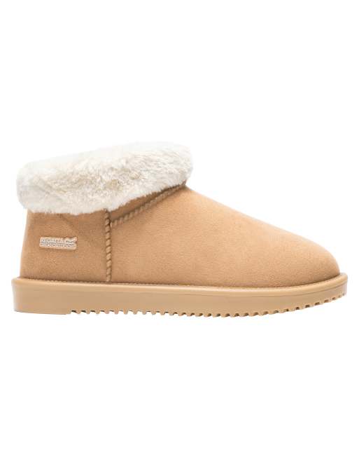 Regatta Waterproof risley short borg boots in burnt tan, 5 of 7
