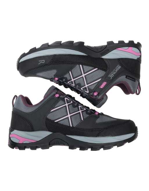 Regatta Waterproof samaris iii low shoes in ash violet, 3 of 7
