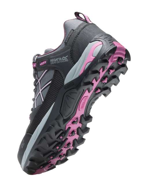 Regatta Waterproof samaris iii low shoes in ash violet, 6 of 7