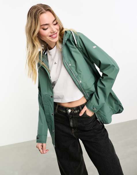 ASOS DESIGN boxy jacket with contrast stitch in black