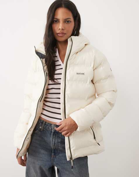 Regatta Waterproof thermal altoro padded jacket in light vanilla olive night - view 1