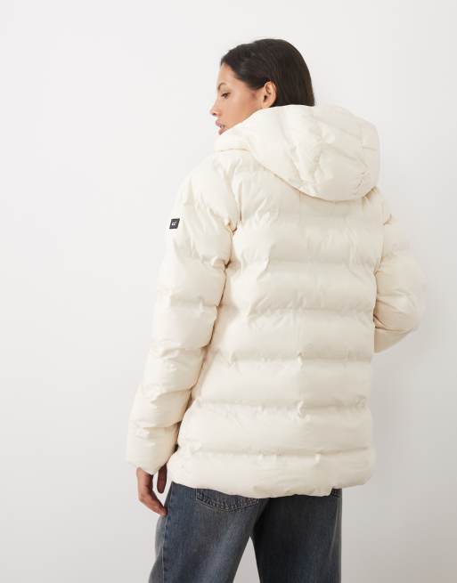 Regatta Waterproof thermal altoro padded jacket in light vanilla olive night, 4 of 4