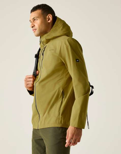 Regatta – Waterproof – Wasserdichte Shell-Jacke in Holzbraun - view 1