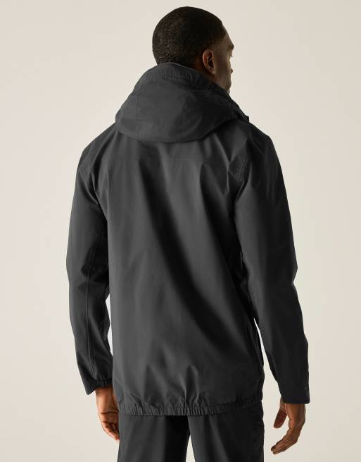 Regatta – Waterproof – Wasserfeste Shell-Jacke in Schwarz, 3 von 4
