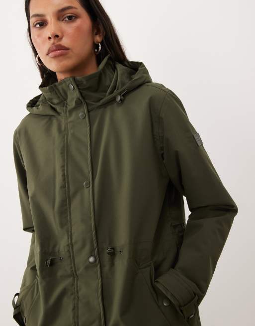 Regatta Waterproof yasira insulated jacket in dark khaki, 3 of 4