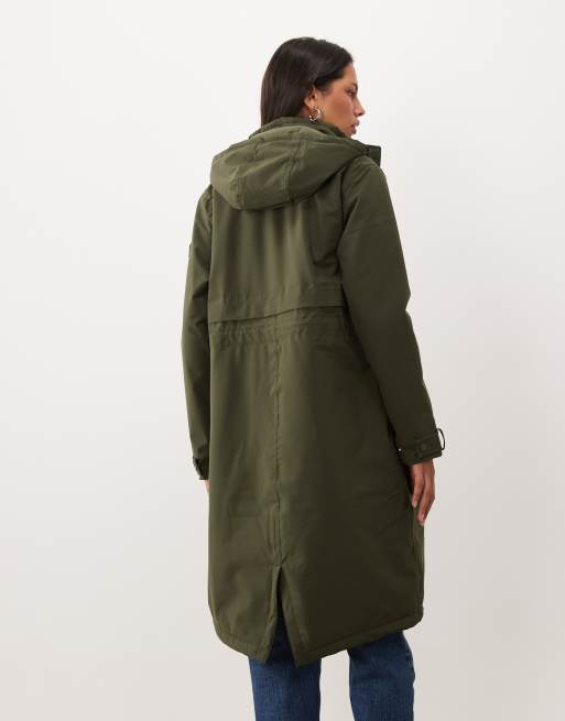 Regatta Waterproof yasira insulated jacket in dark khaki, 4 of 4