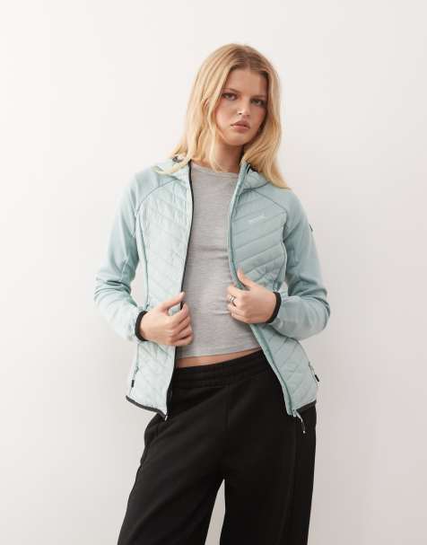 Regatta Women's andreson hybrid jacket in green - view 1