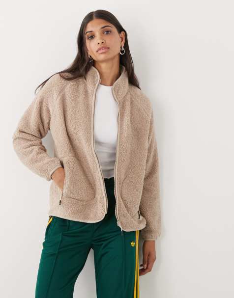 Regatta Women's frankie borg full zip fleece in beige - view 1