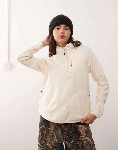 Regatta Women's frankie half zip fleece in creamwhite - view 1