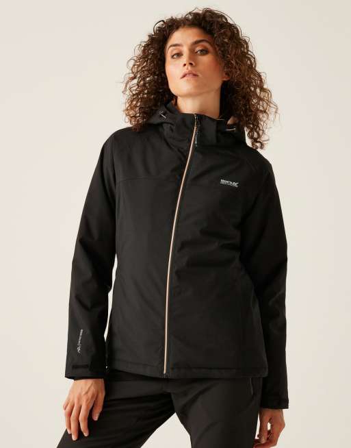 Regatta Women's Frelton Waterproof Jacket in Black