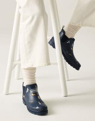  Women's Harper Low Wellies in Blue