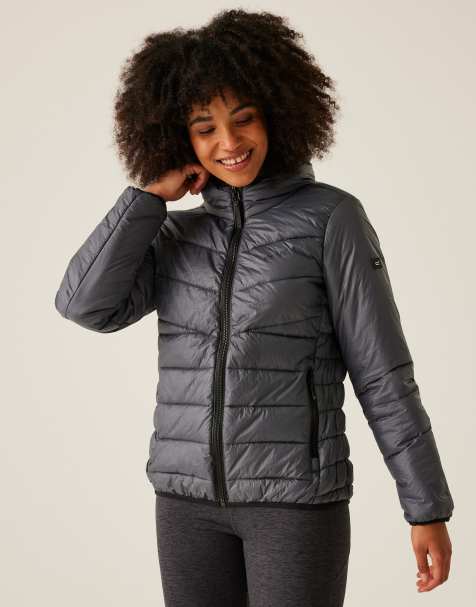 Regatta Women's Heatherly Quilted Jacket in Grey - view 1