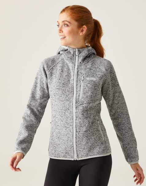 Regatta Women's Newhill Hooded Fleece in Grey - view 1