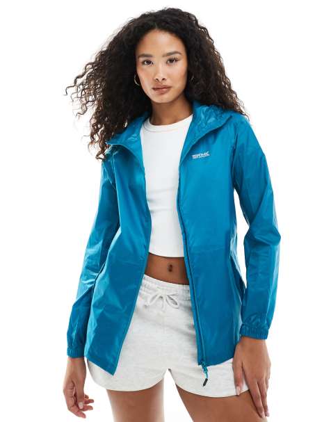 Regatta Women's Pack-It III Waterproof Jacket in Green - view 1
