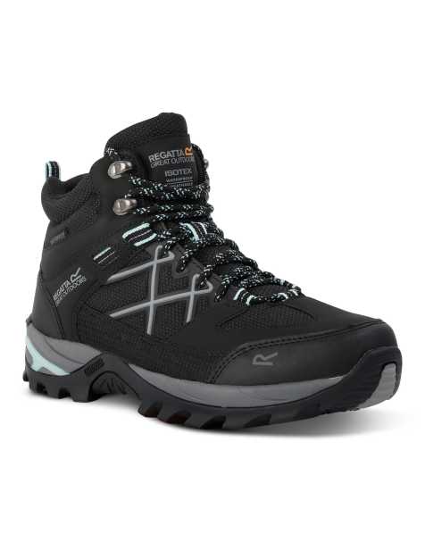 Regatta Women's Samaris III Walking Boots in Black - view 1