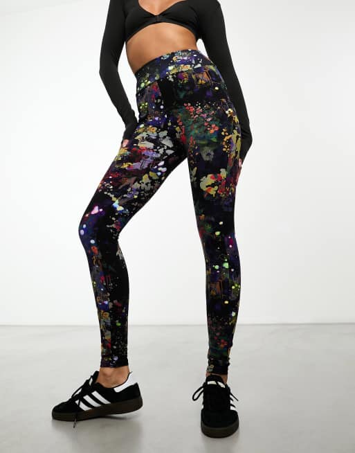 Justice Geometric Athletic Leggings for Women